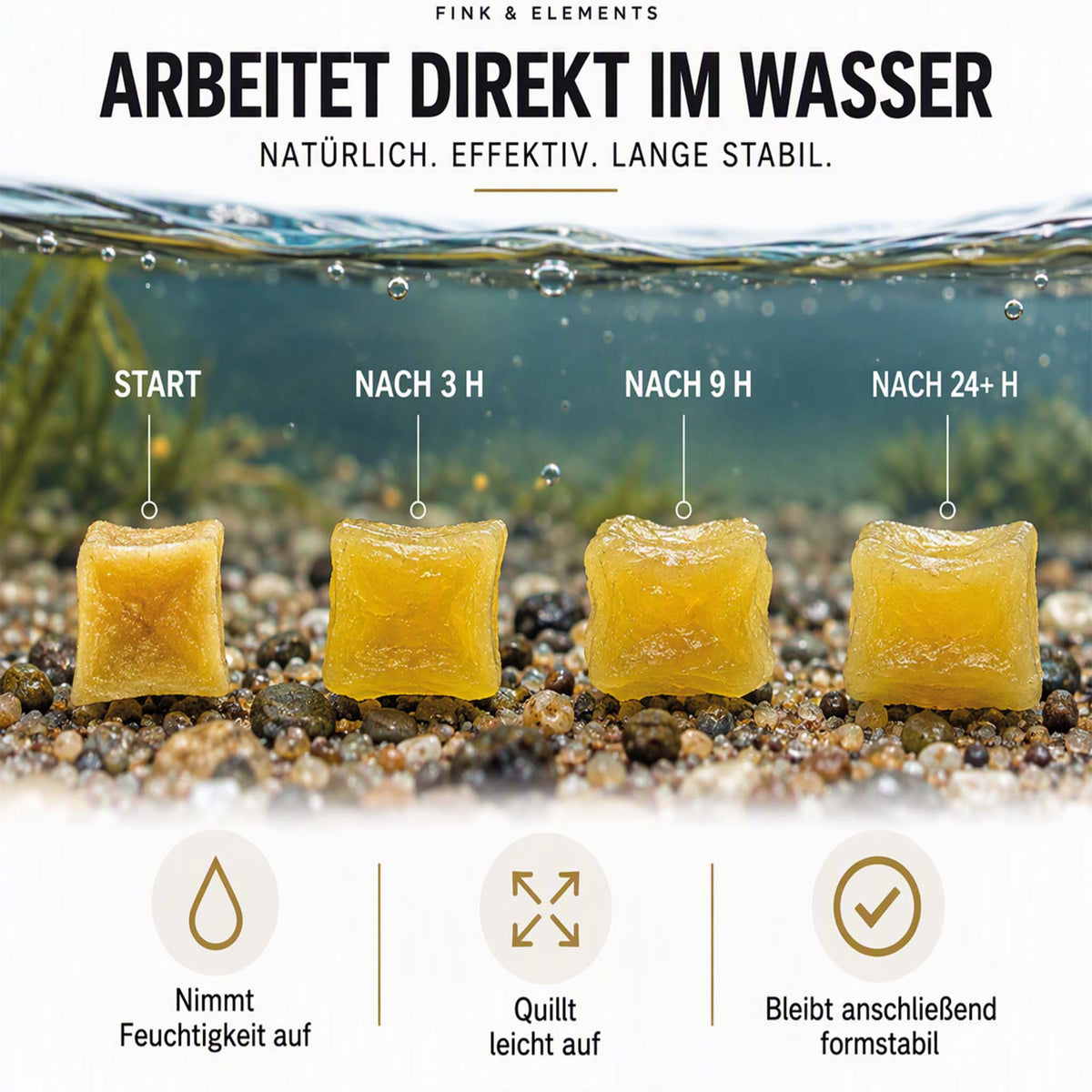 Natural Potato Cubes – Pure "Kartoffelwürfel für Karpfen & Friedfisch"