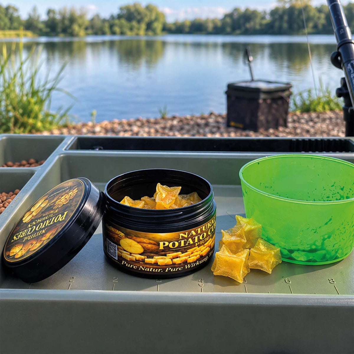 Natural Potato Cubes – Pure "Kartoffelwürfel für Karpfen & Friedfisch"