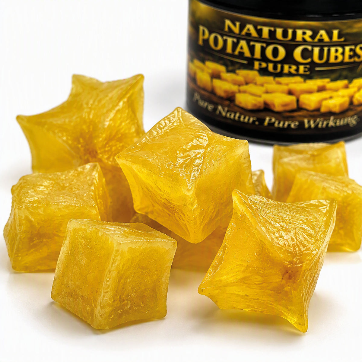 Natural Potato Cubes – Pure "Kartoffelwürfel für Karpfen & Friedfisch"
