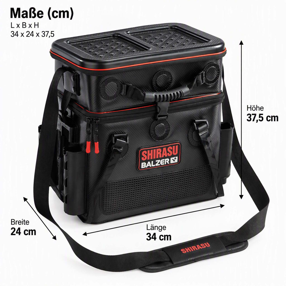 SHIRASU 2 in 1 Carry All Angeltasche