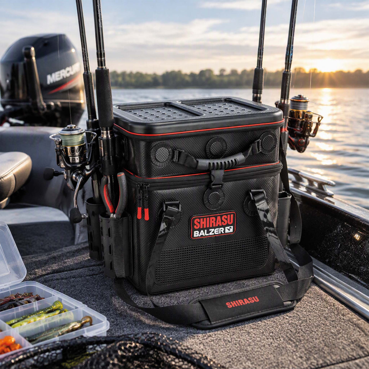 SHIRASU 2 in 1 Carry All Angeltasche