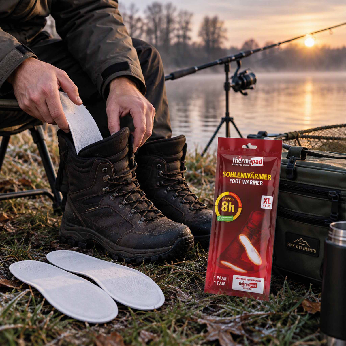 Thermopad Sohlenwärmer – bis zu 8 Std. Wärme